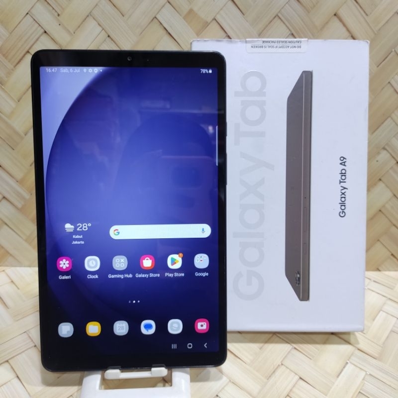 TAB Samsung A9 Ram 4/64GB Handphone second fullset original bergaransi