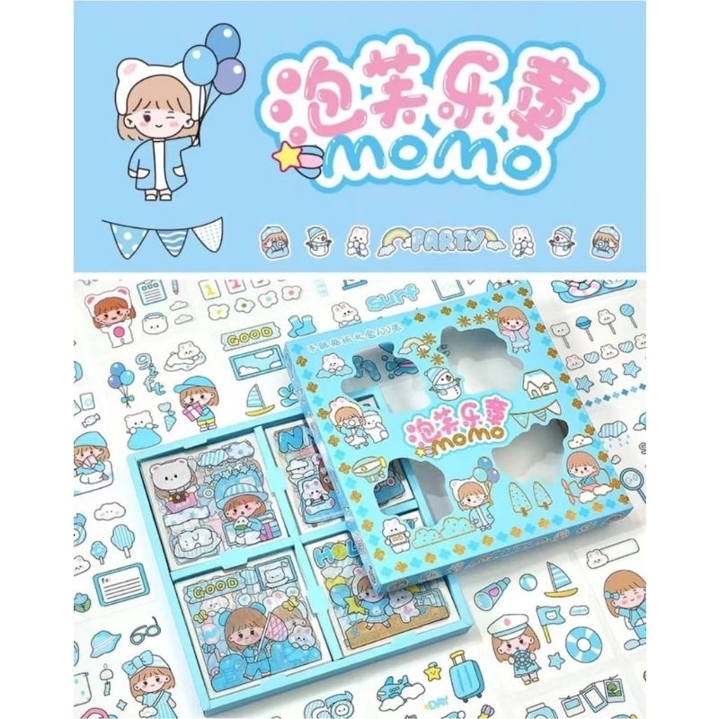 

STIKER MOMO MIXUE ISI 100 PC