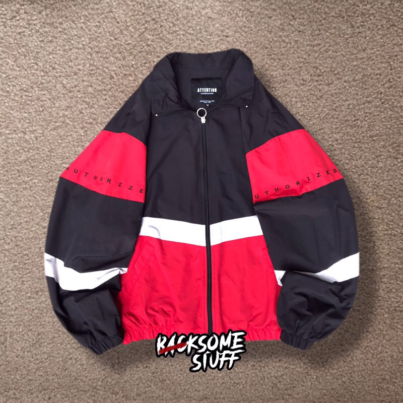 Windbreaker Attention colorblock