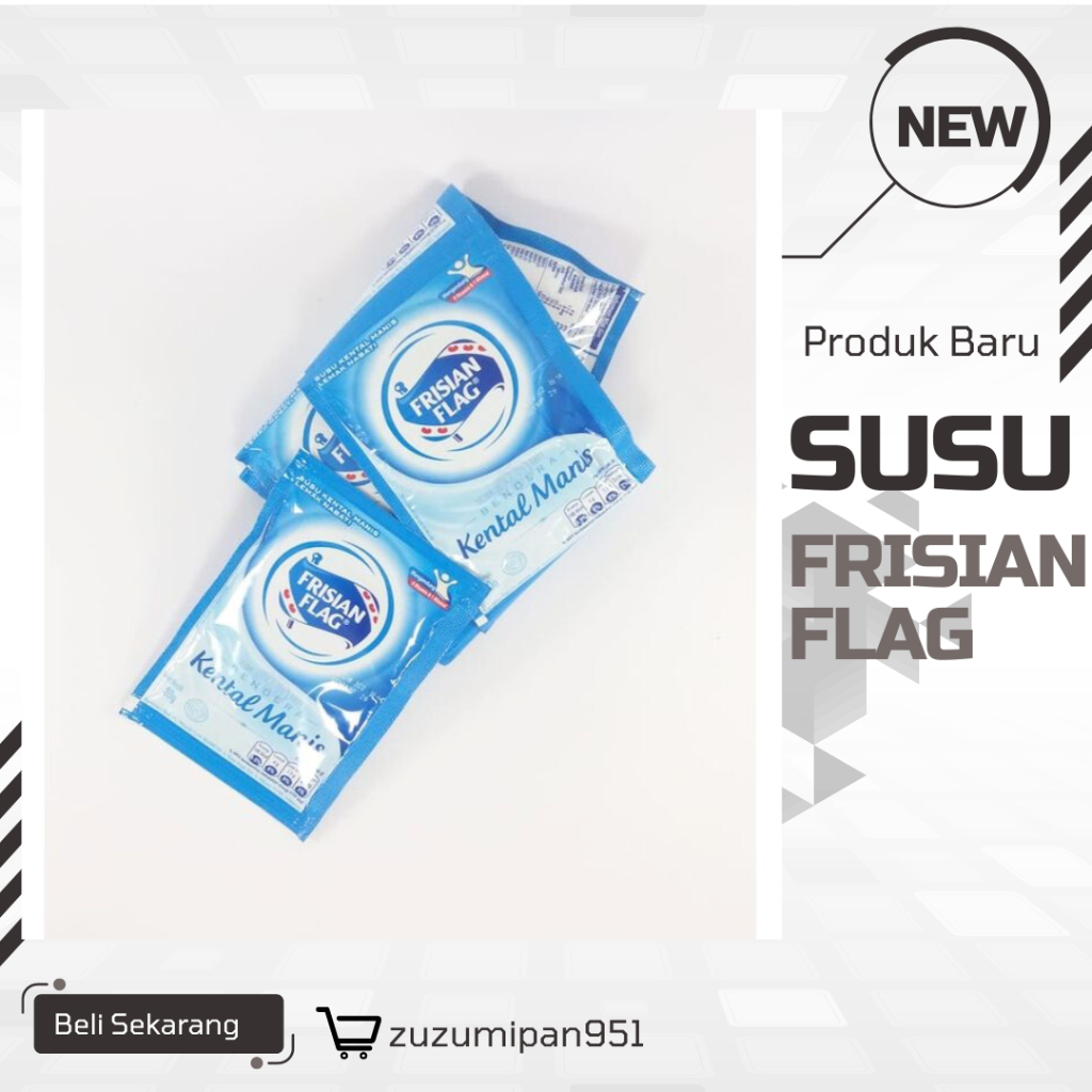 

Frisian Flag Renteng Susu Kental Manis Bendera SKM Renceng 6x38gr||PROMO SPESIAL SALEE