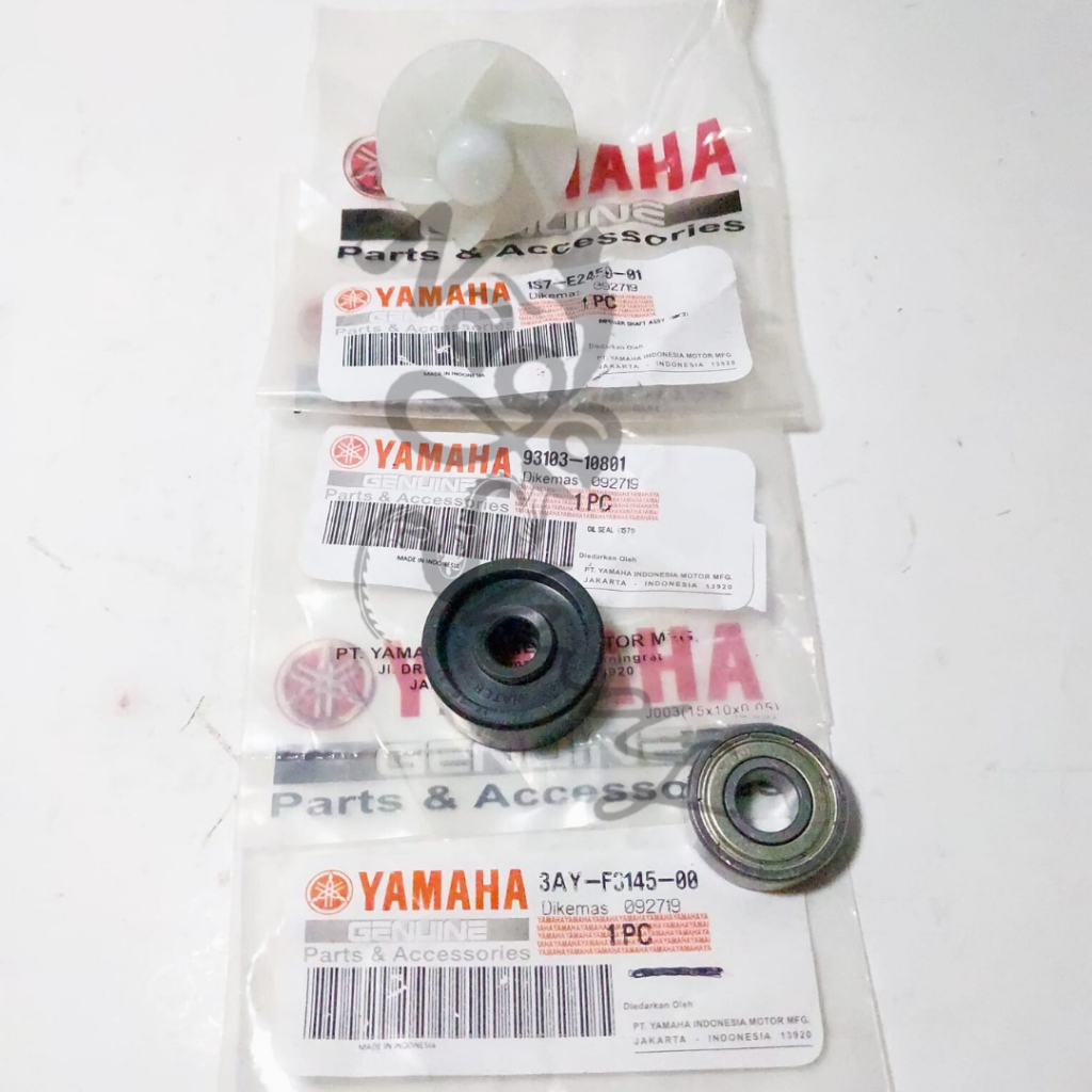 1 set kipas radiator vixion seal waterpump+kipas waterpump+bearing 6000 jupiter mx vixion old new