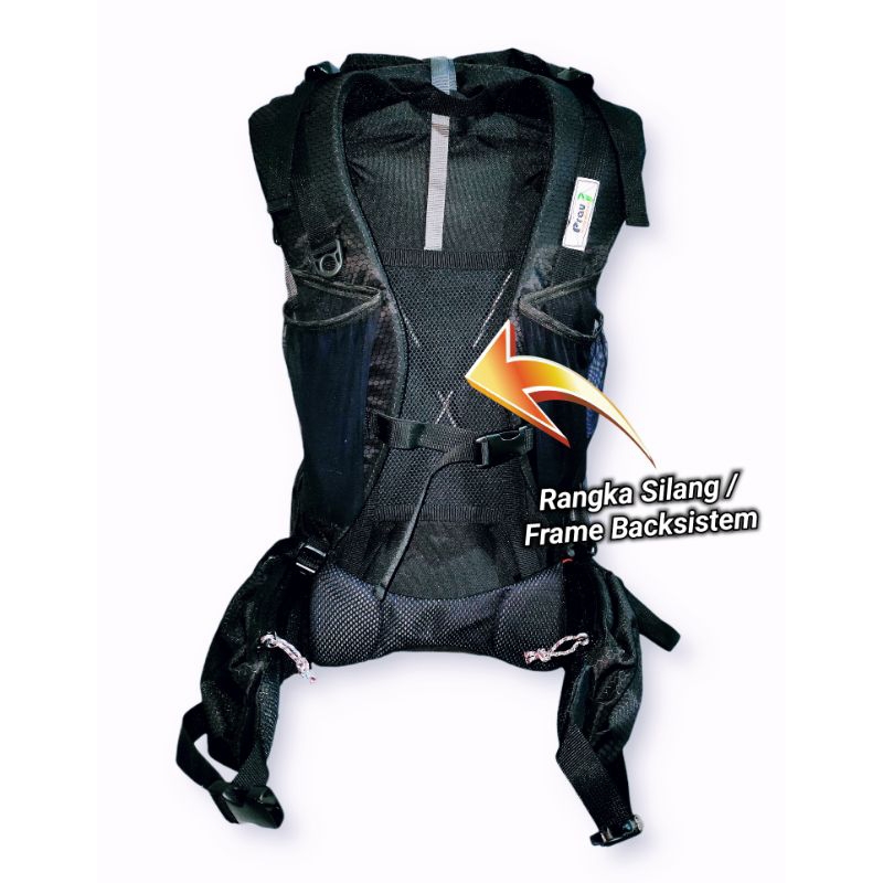 Frame Backsistem Zprau Flex Bahan Carbon