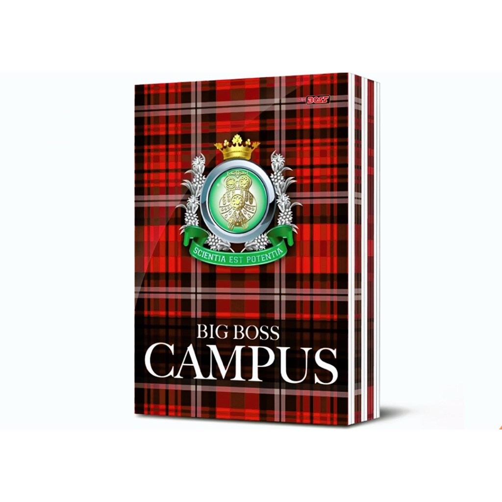 

Buku Tulis Boxy BIG BOSS CAMPUS Oleh SIDU 50 Lembar (1 Pack Isi 10 Buku) (S:PAK)