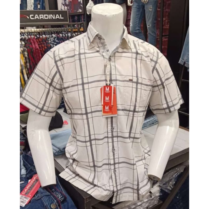 CARDINAL CASUAL ORI KEMEJA PRIA LENGAN PENDEK  REGULER FIT
