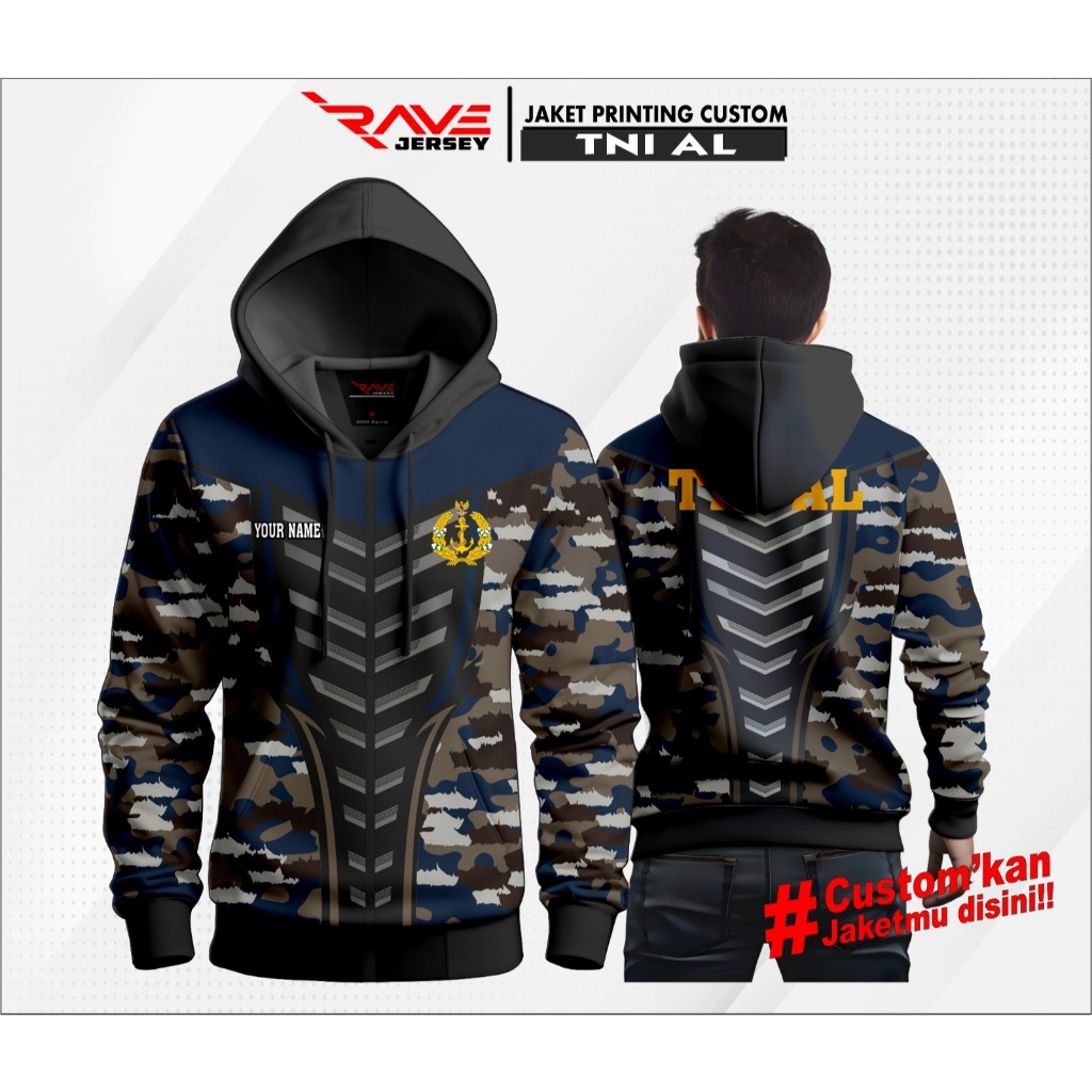 JAKET TNI AL FULL PRINTING SUBLIMATION CUSTOM (DESAIN SUKA SUKA)