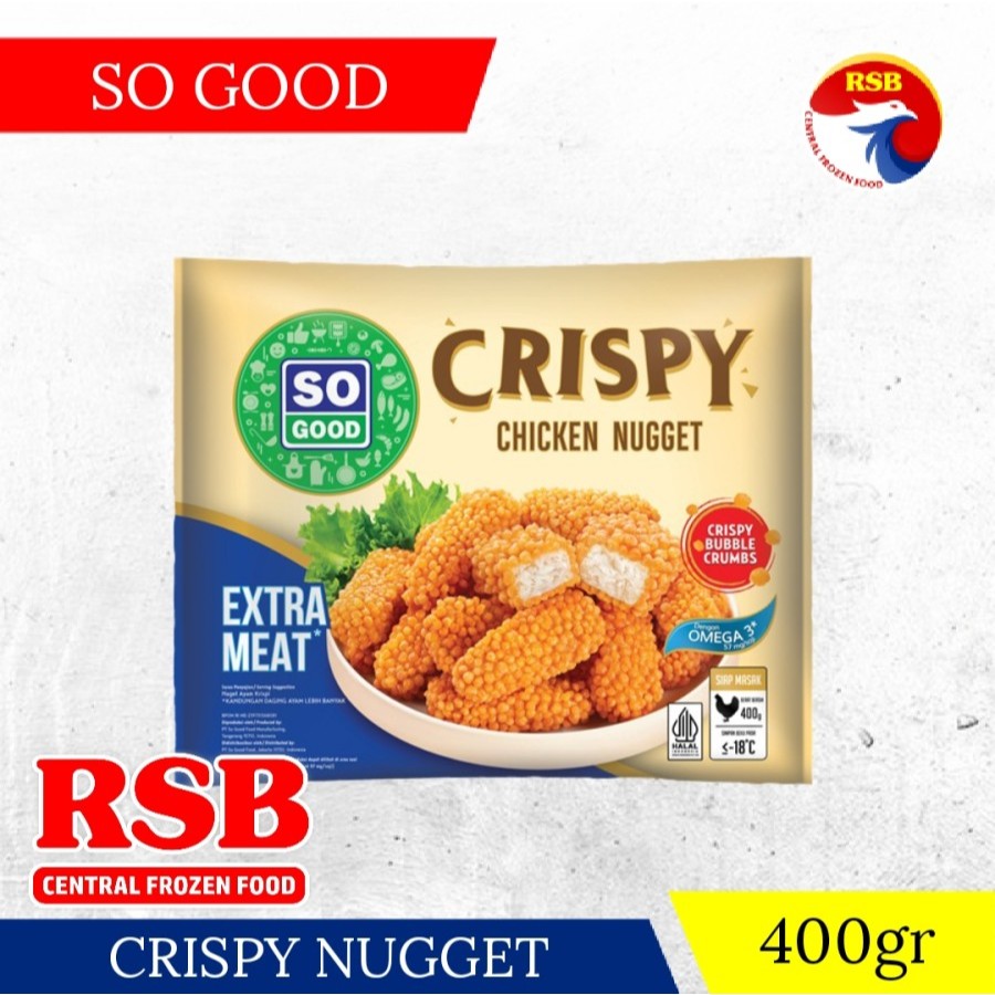 

So Good Crispy Chicken Nugget 400gr