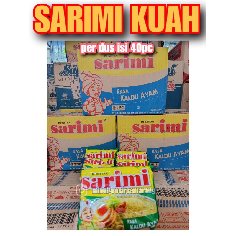 

SARIMI KUAH PER DUS ISI 40PCS