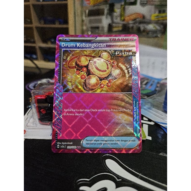 Drum Kebangkitan ACE SPEC SV5S INA Pokemon TCG Game Kartu Koleksi