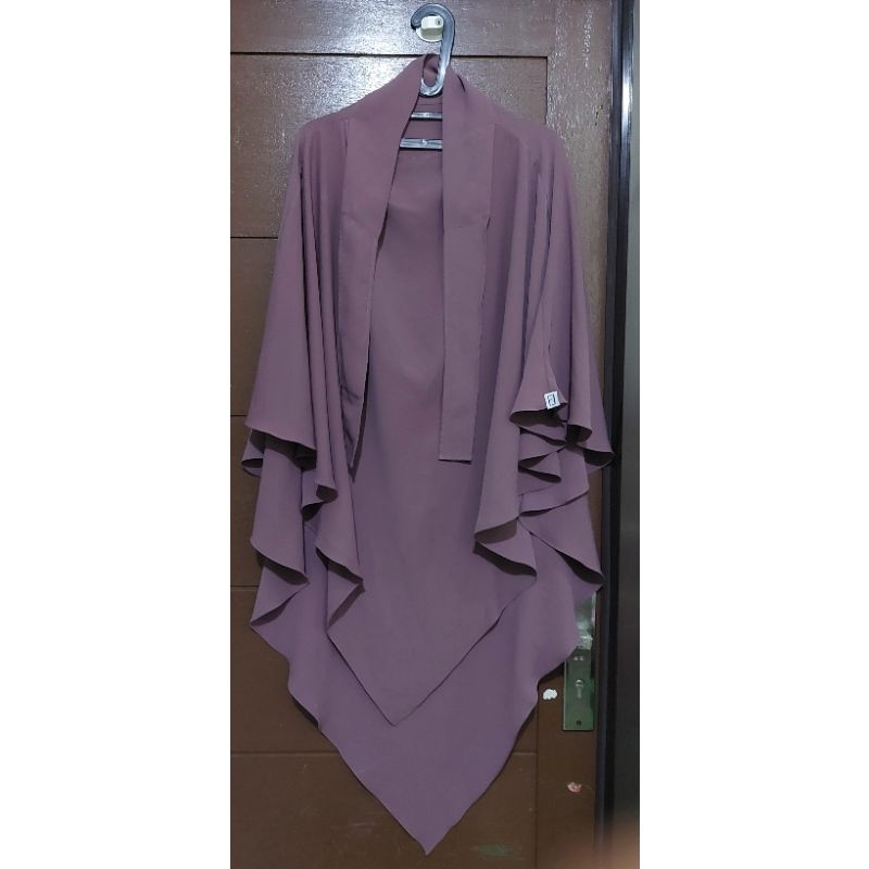 Preloved PL FK Huda Elmadina french khimar mina anti UV