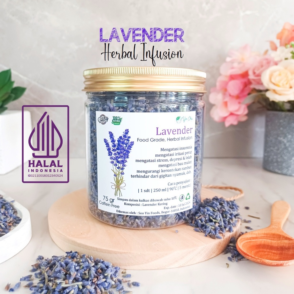 

Lavender Buds Flower Tea 75 gram