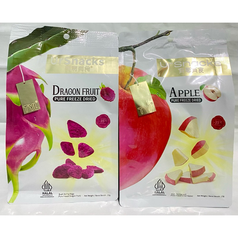 

(Halal) Tyl Ursnack Freeze Dried Fruit / Snack Durian Vacum / Strawberry Beku