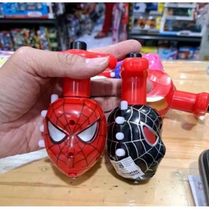 MAINAN GANGSING LED KARAKTER/ mainan anak gangsing karakter musik dan lampu