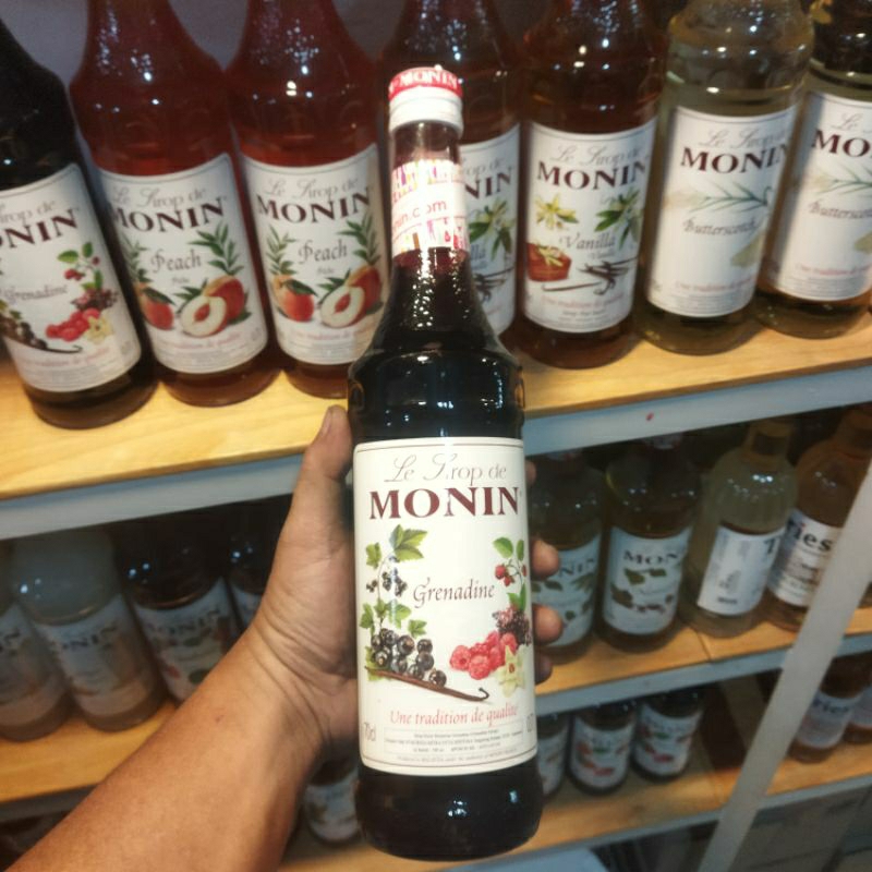 

Promo Habiskan Stok Syrup Monin Grenadine 700 Ml