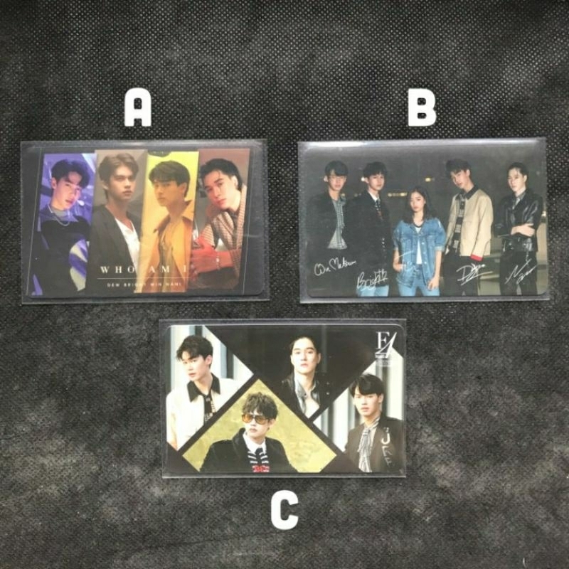 [ready stock] pc f4 thailand boxset dvd photocard thai thyme kavin ren mj gorya bright win dew nani 