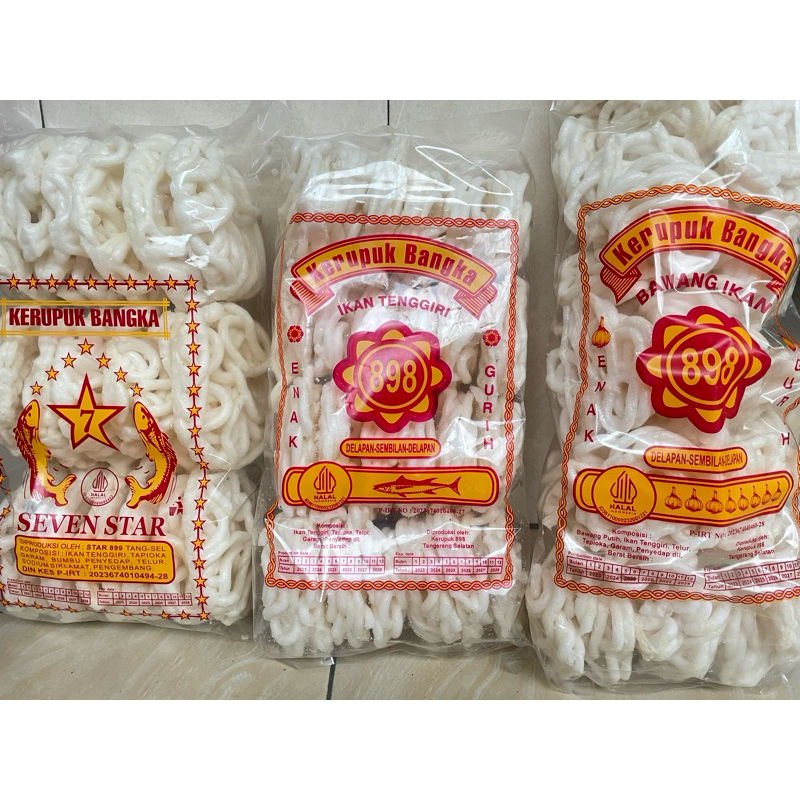 

KERUPUK BANGKA IKAN TENGGIRI 150gr