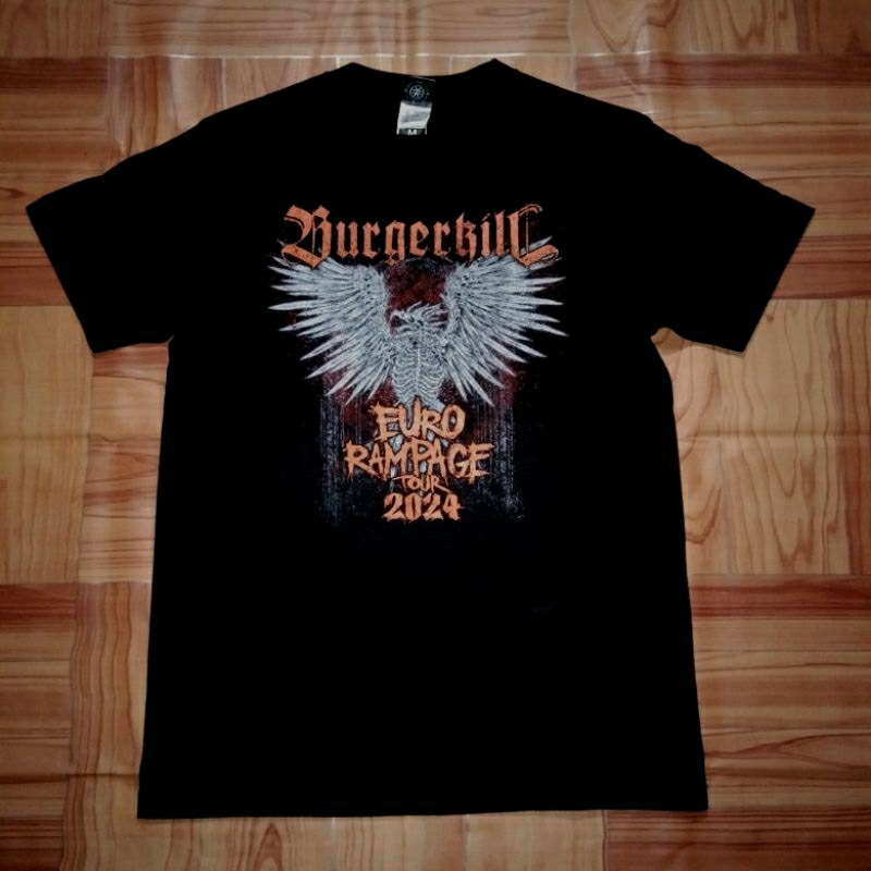 Tshirt Burgerkill - Euro Rampage Tour 2024