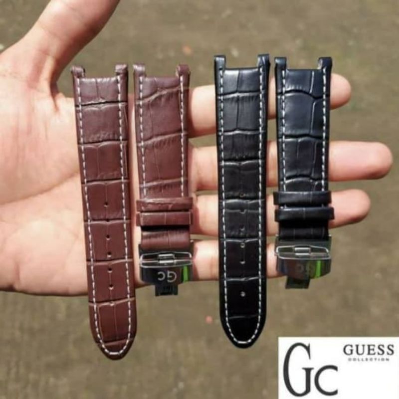 STRAP/tali jam tangan kulit GC tali jam kulit guess colection leather