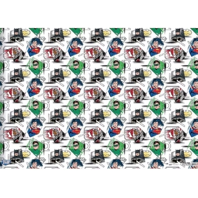 

KERTAS KADO SANSAN WAWA/SANWA SUPERHERO/SUPERMAN/BATMAN SW5990