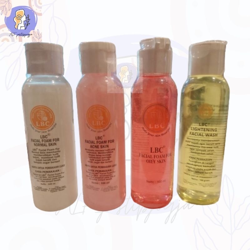 Facial Wash LBC (Normal, Acne, Oily, Lightening)