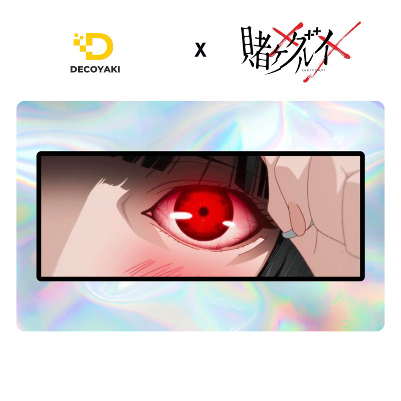 

Sticker Slap Hologram Yumeko Jabami, Stiker Hologram Yumeko Jabami, Sticker Hologram Anime Kakegurui