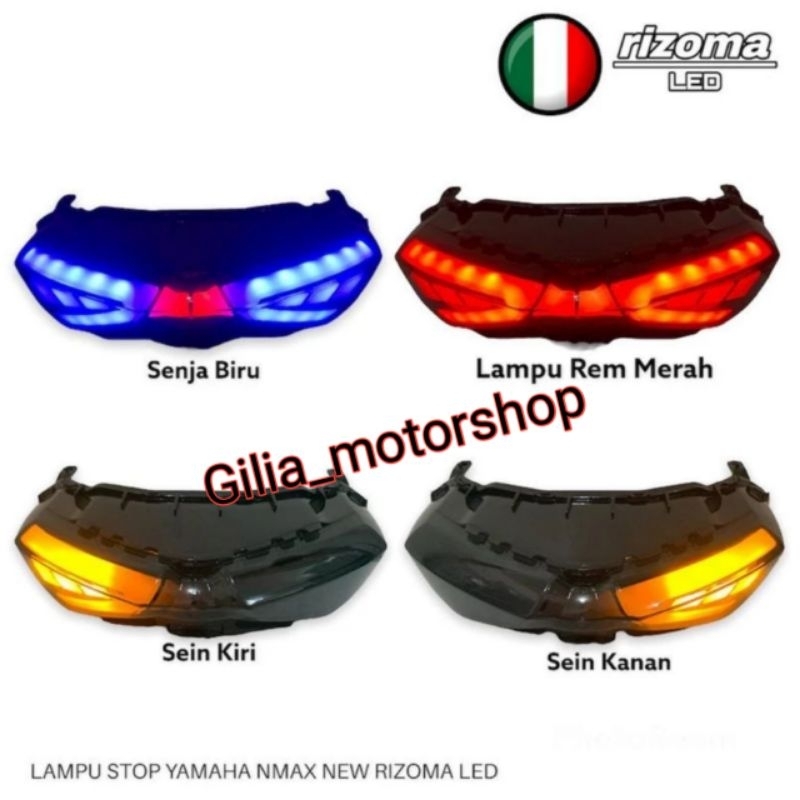 Lampu stop Nmax New 2020 Rizoma Racing LED Stoplamp belakang Nmax 2020