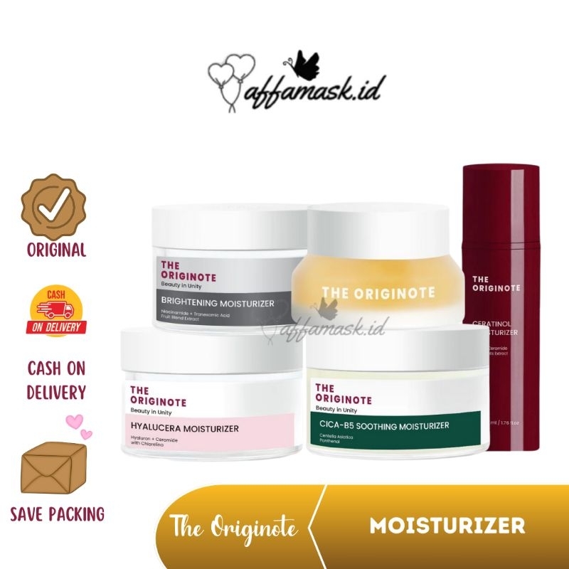 HYALUCERA MOISTURIZER ORIGINOTE MOISTURIZER BRIGHTENING ORIGINOTE CICA B5 MOISTURIZING ORIGINOTE