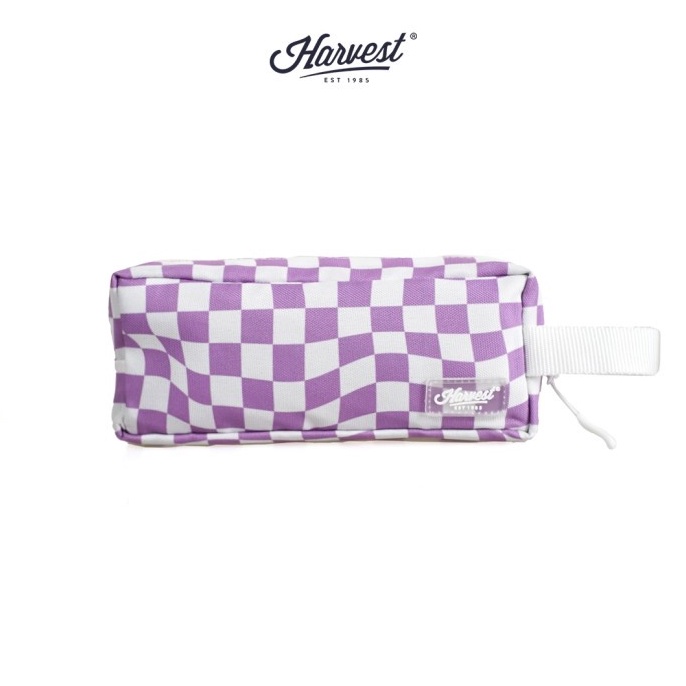 

TERBATAS Tempat Pensil Pencil Case Harvest Pop Case Checkered Purple