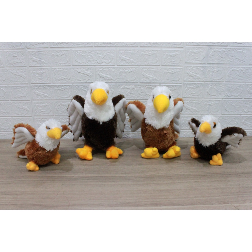 KILAT Boneka Elang  Boneka Burung Elang Ukuran S  M