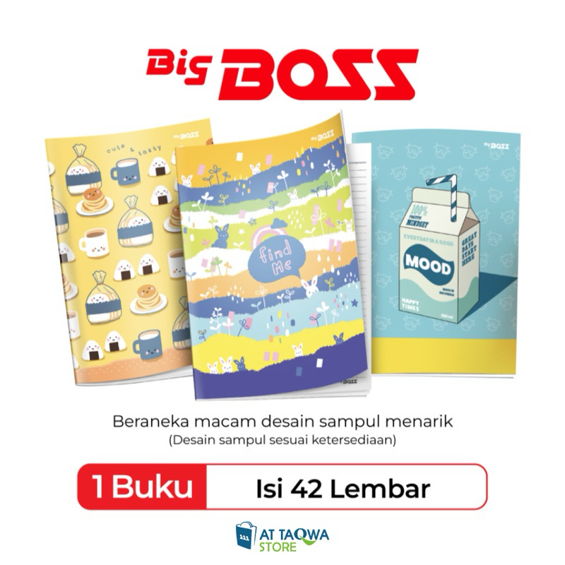 

Buku Tulis Big Boss 42 Lembar