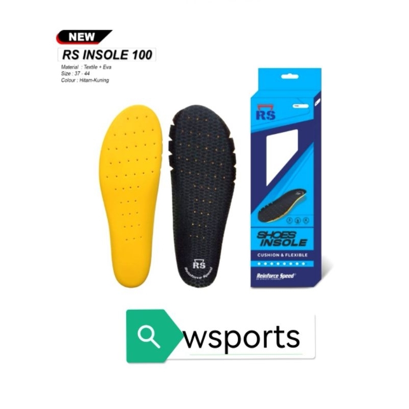 Insole Sepatu Badminton RS Original