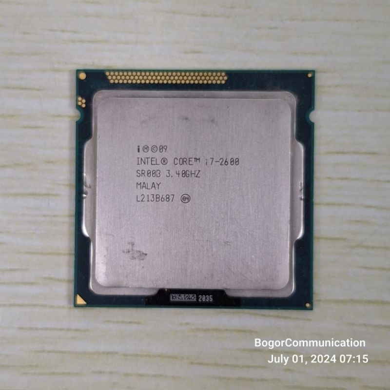 Processor Intel i7 2600 Sandy Bridge Socket 1155