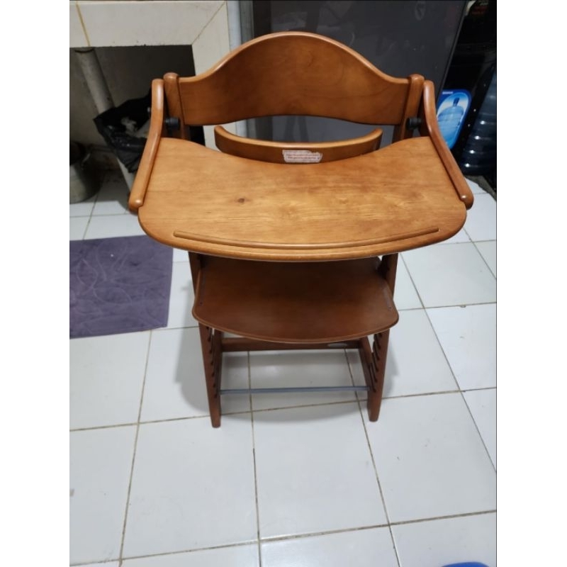 Preloved Yamatoya sukusuku plus table high chair / yamatoya kursi makan bayi