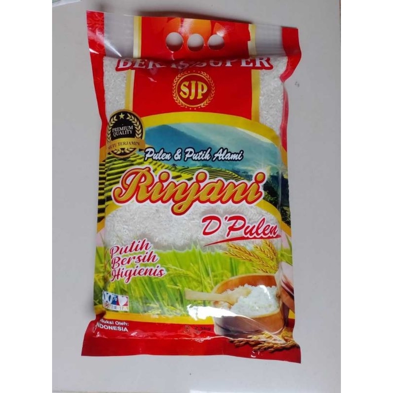 

Beras Rinjani 3kg D"pulen