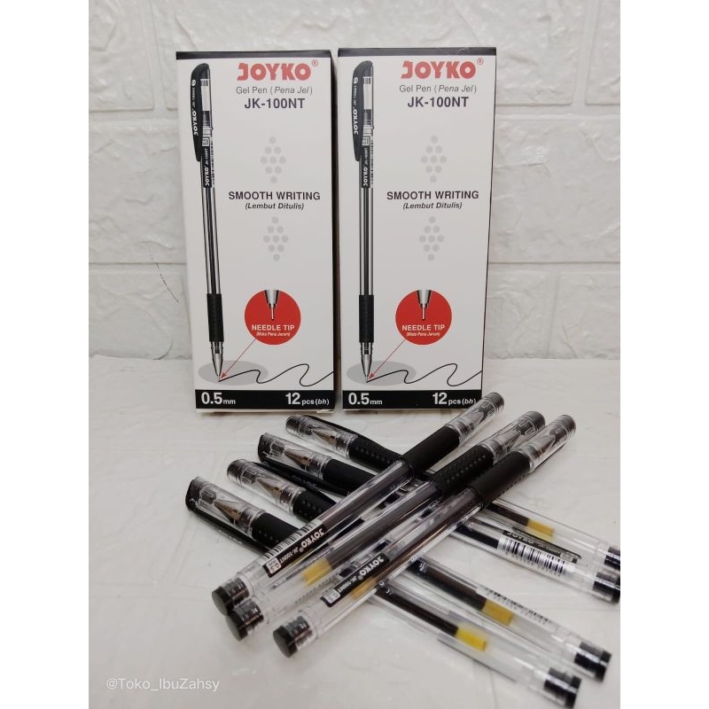 

Gel pen pulpen pena Joyko jk-100 black 0.5mm