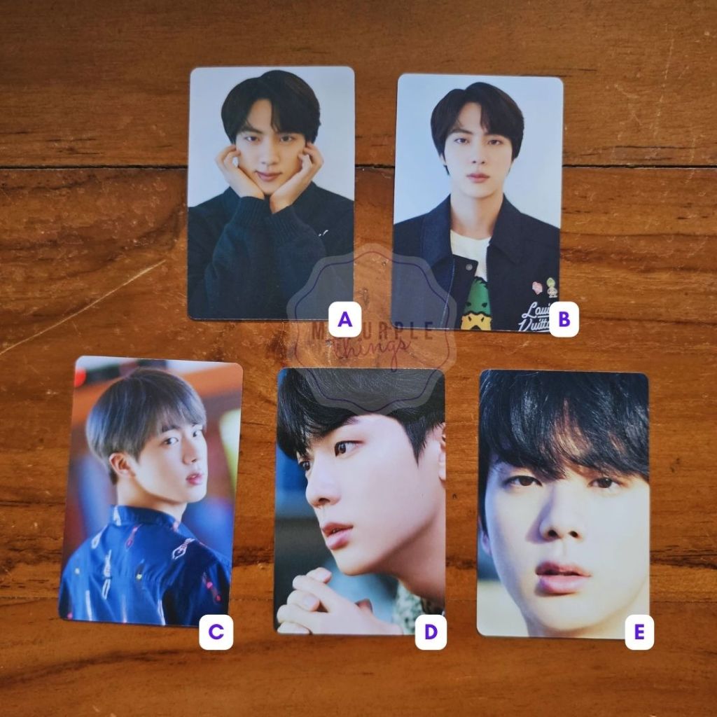 [Sharing] DICON Photocard 101 JIN BTS PC Official