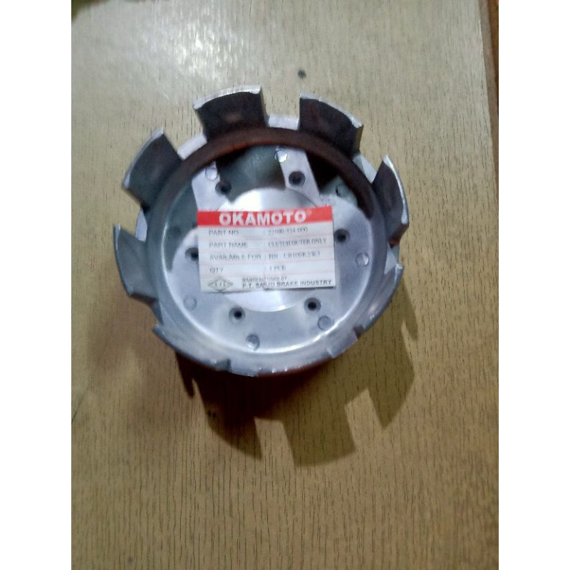 Aluminium kopling rumah kampas kopling cb100