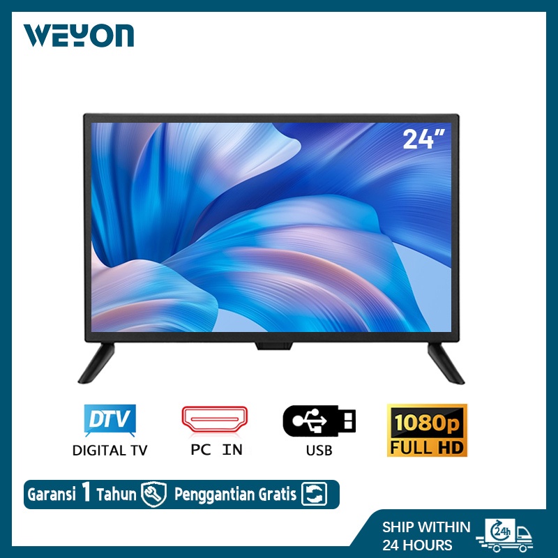 Weyon TV digital 24 inch FHD tv led 21 inch Televisi(21/22/24/25/27/30inch)