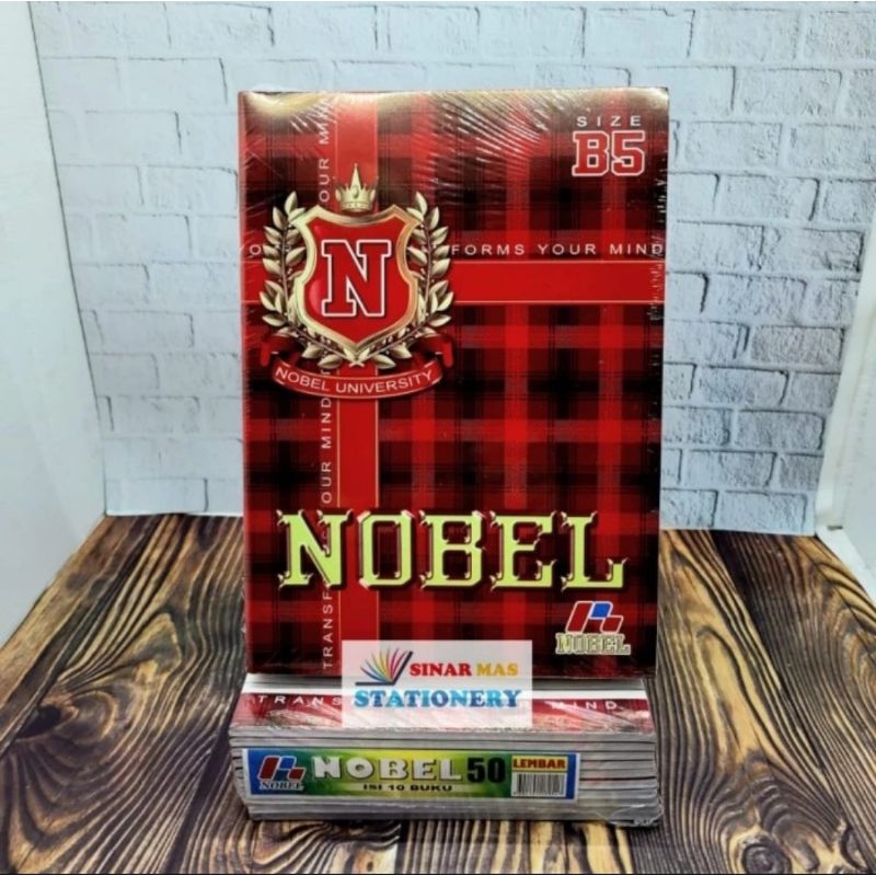 

Buku Tulis Nobel 50 Lembar Maxi Campus B5/ Buku Diktat B5 (Pak)