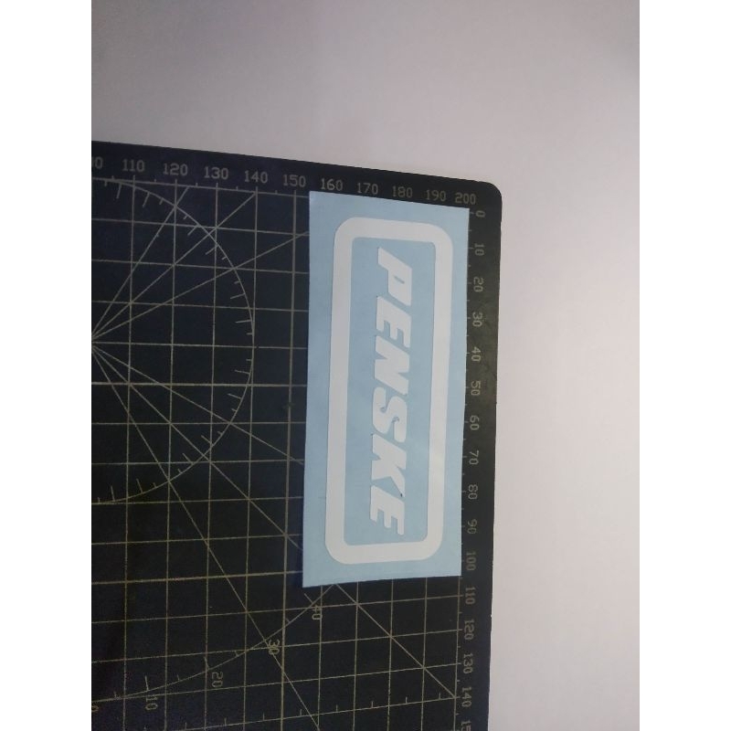 

cutting stiker penske