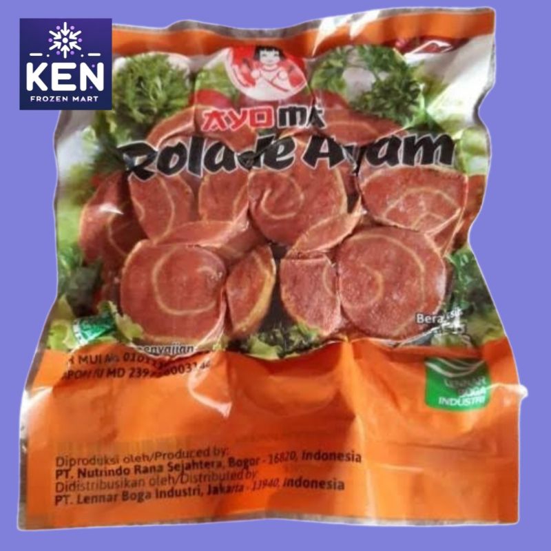 

AYOMA Rolade Ayam 225gr