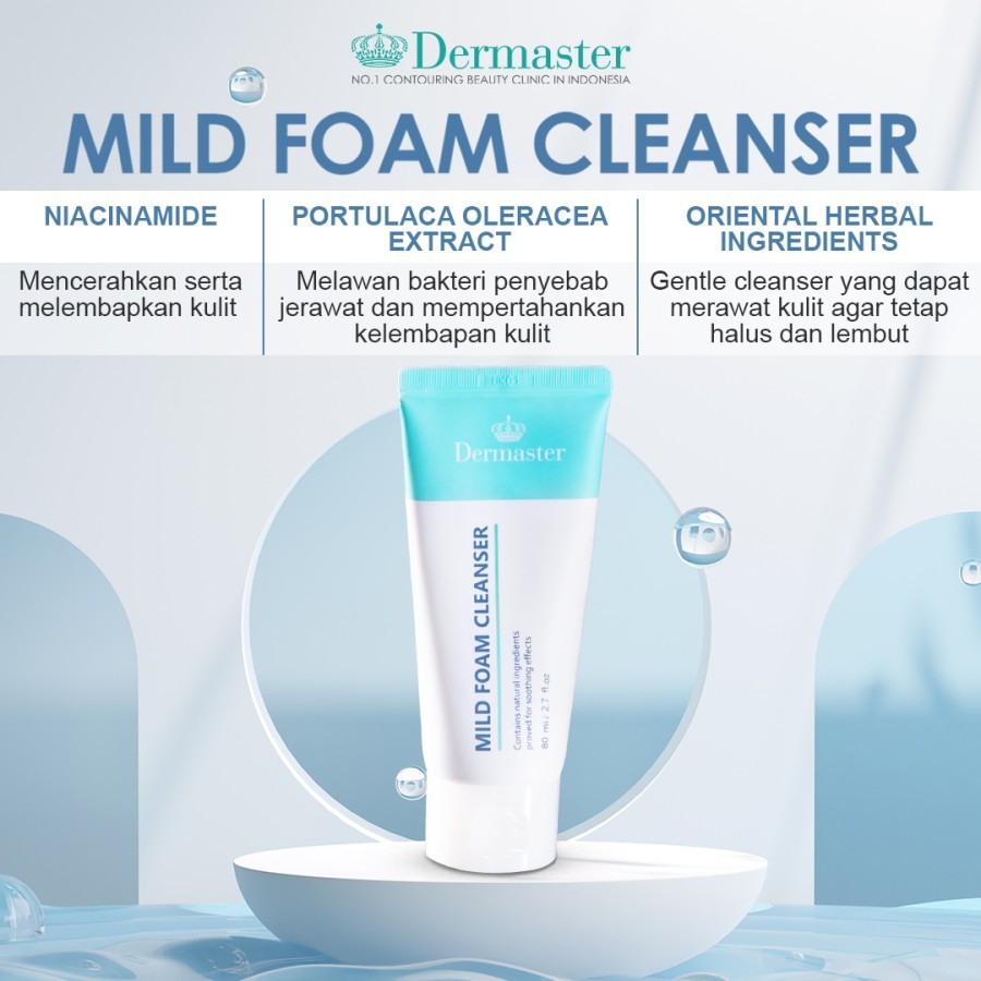 Dermaster Mild Foam Cleanser