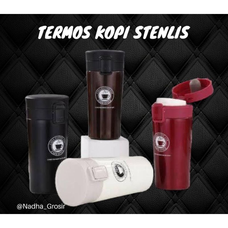 TERMOS KOPI STAINLESS // TUMBLER KOPI // NADHA GROSIR