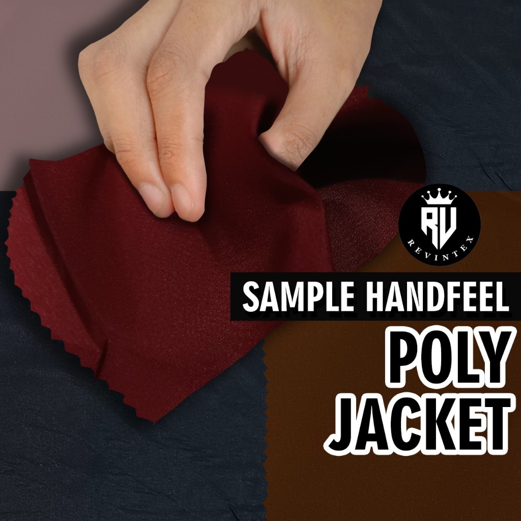 Sample Handfeel Kain Poly Jacket - Revintex Bandung