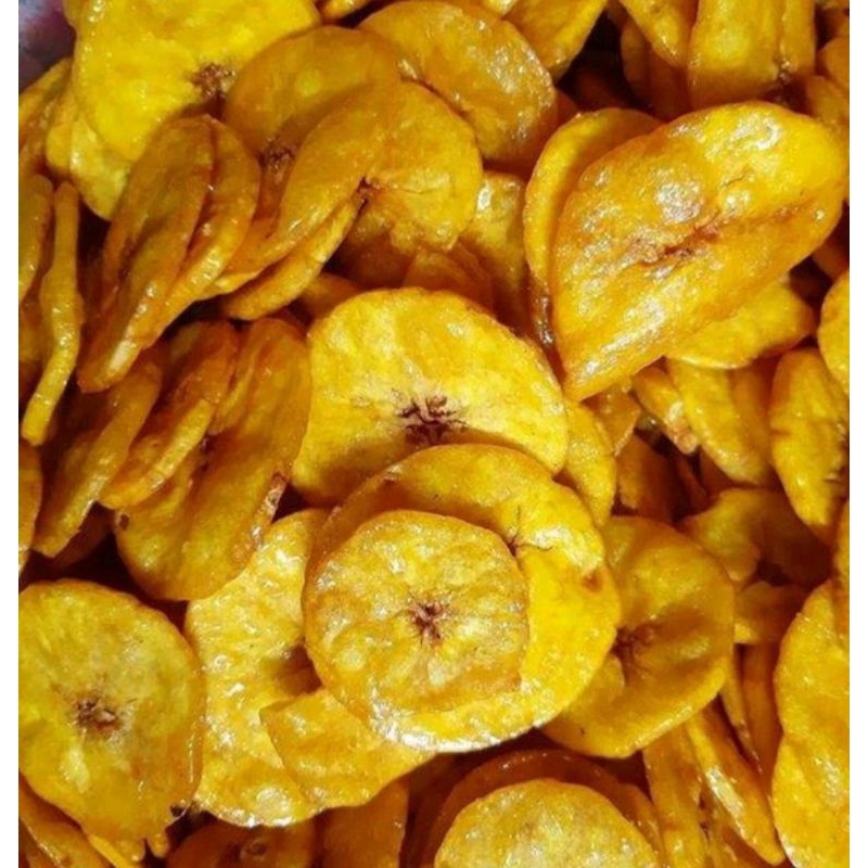 

KERIPIK PISANG MANIS KERIPIK PISANG BULAT KERIPIK KOIN ORIGINAL 500 GRAM