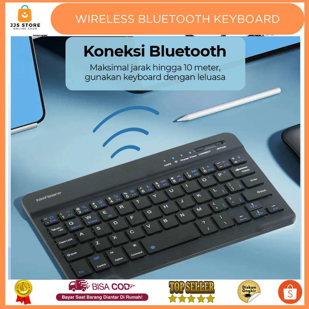 Wireless Bluetooth Keyboard Rechargeable / Mini Keyboard Bluetooth / Keyboard Bluetooth / Wireles Ke