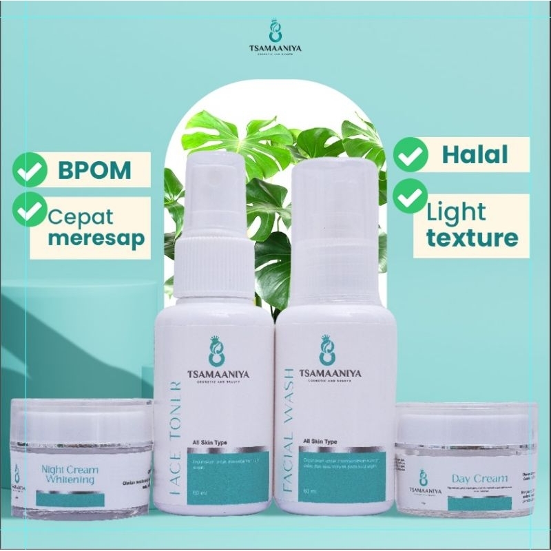 Tsamaaniya Allskin whitening BPOM tsamaaniya skincare 10gr