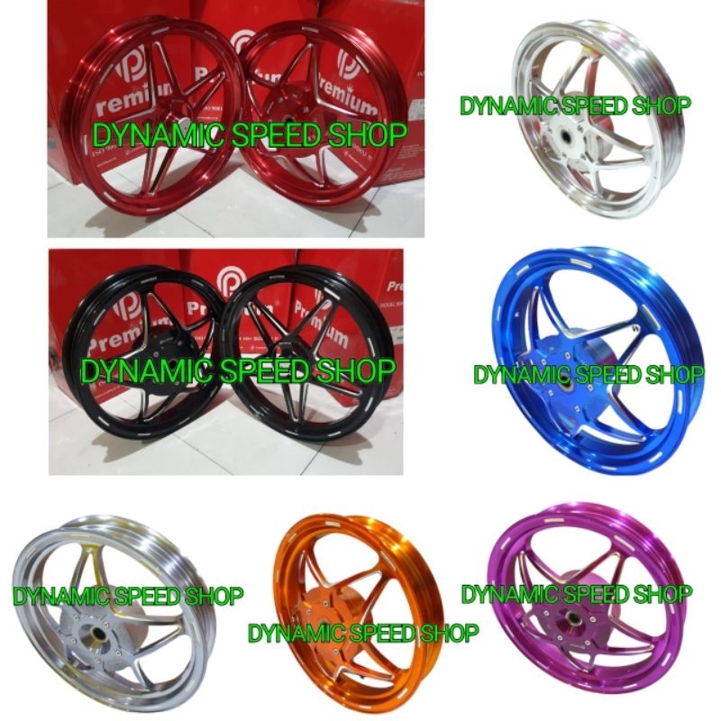 velg premium vario125/150 vario110  beat Scoppy velg premium bintang vario150 velg vspeed vario125/1