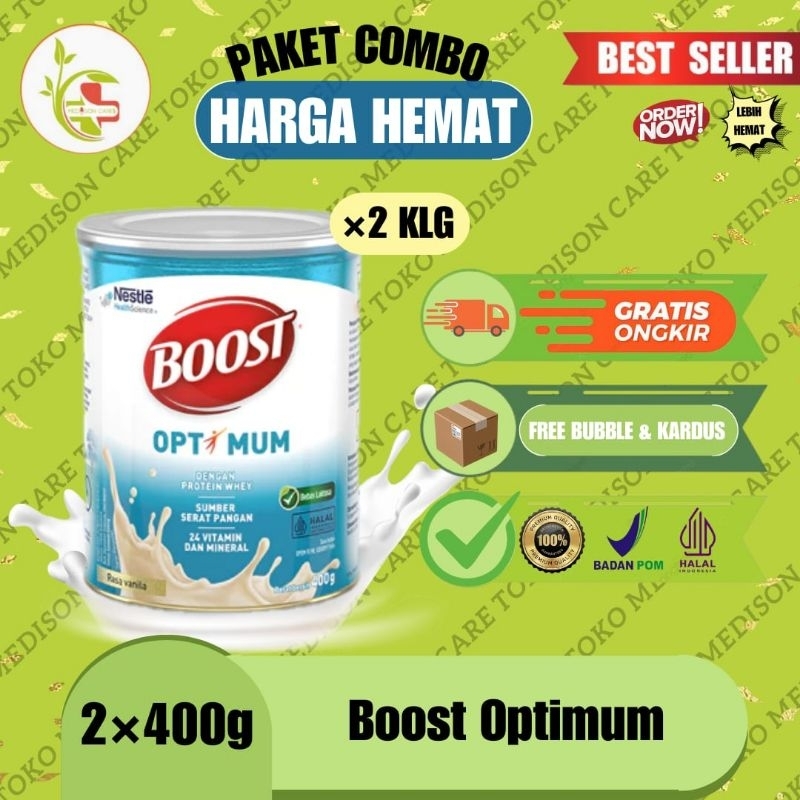 boost optimum susu nestle original | 800 gr