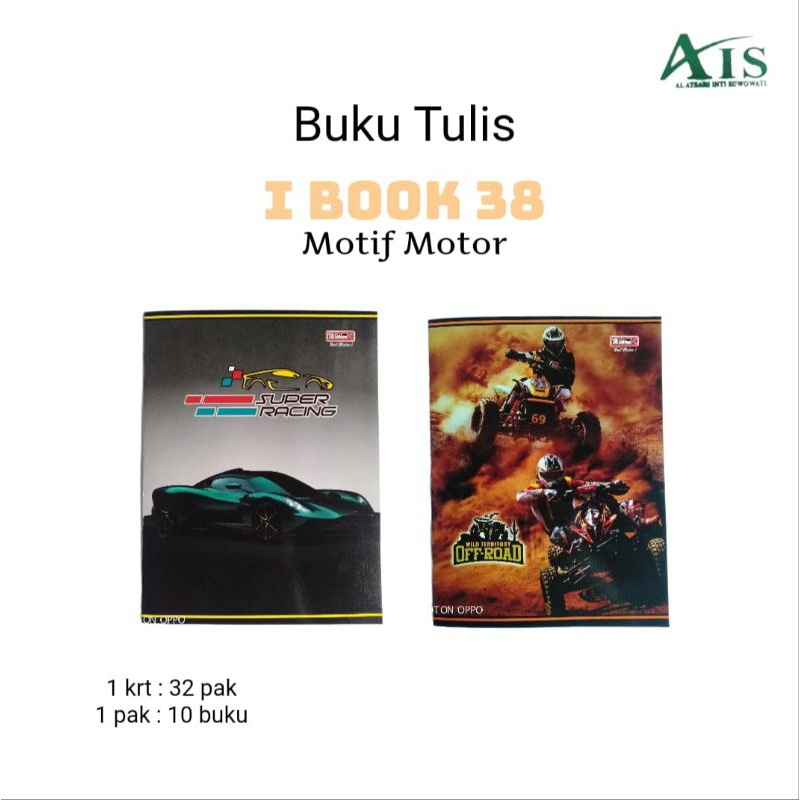 

buku tulis sekolah iBook 38 pendek