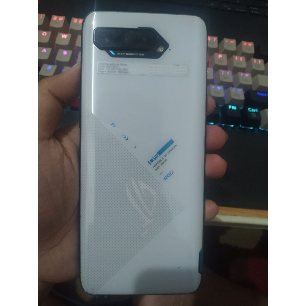 Jual asus rog phone 5 8/128 bekas